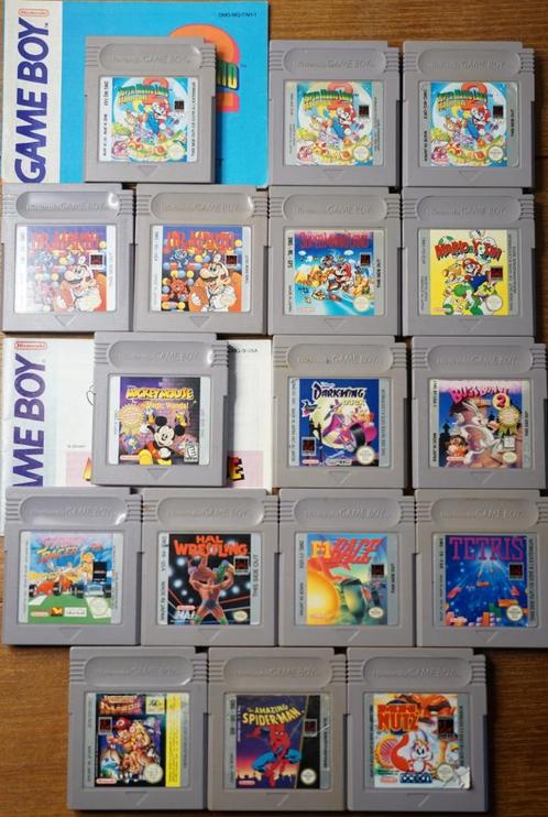 Lot gameboy games, Consoles de jeu & Jeux vidéo, Jeux | Nintendo Game Boy, Utilisé, Autres genres, 1 joueur, À partir de 3 ans