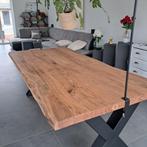 Unieke Acaciahouten Boomstamtafels – Tijdloos en Stijlvol!, Huis en Inrichting, Tafels | Eettafels, Ophalen of Verzenden, Nieuw
