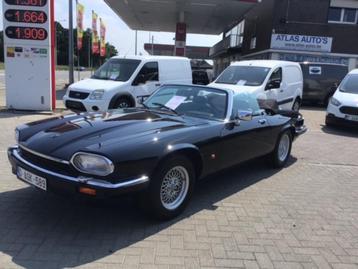 Jaguar XJS V12 CABRIO AUOMAAT! Tripple Black! 55 DKM! beschikbaar voor biedingen