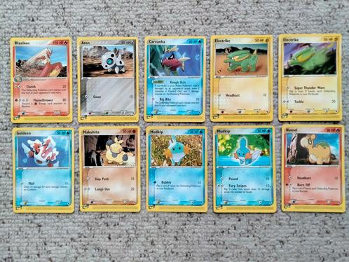 Pokémon Cards 'Ruby & Sapphire', Hobby en Vrije tijd, Verzamelkaartspellen | Pokémon, Zo goed als nieuw, Ophalen of Verzenden