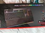 Clavier mécanique rog flare 2 animate, Informatique & Logiciels, Claviers, Clavier gamer, Azerty, Comme neuf, Enlèvement