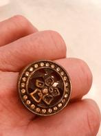 Nicky Vankets ring Nieuw maat 19,8, Handtassen en Accessoires, Ringen, Ophalen of Verzenden, Bruin