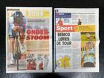 Remco Evenepoel - tijdrit - Tour de France 2024, Boeken, Verzenden, Zo goed als nieuw, Krant