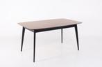 Mid century tafel en stoelen - Belform, Huis en Inrichting, Tafels | Eettafels, Ophalen, Teakhout, 50 tot 100 cm, Zo goed als nieuw
