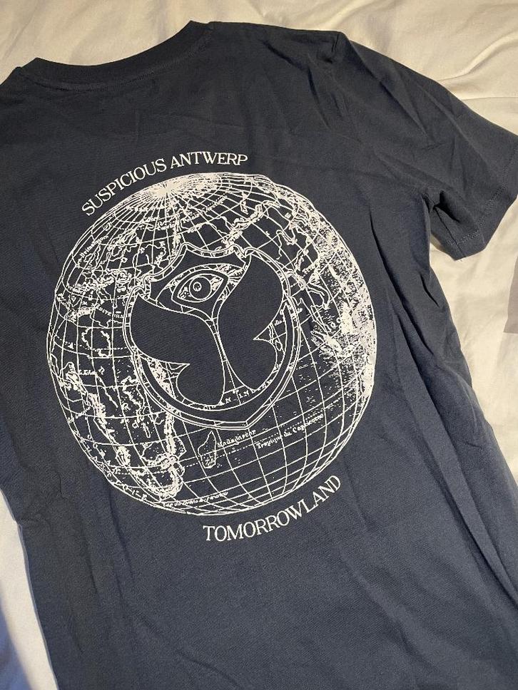 Suspicious Antwerp, Kleding | Heren, T-shirts, Nieuw, Maat 48/50 (M), Blauw, Ophalen of Verzenden