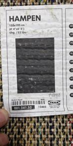 zwarte mat Ikea HAMPEN, Gebruikt, Ophalen