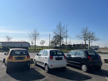 3 stuks van de Matiz in benzine op stock weinig km beschikbaar voor biedingen