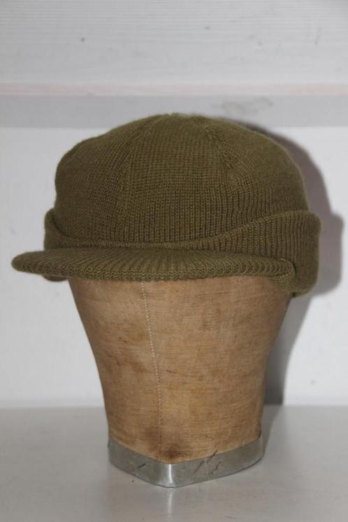 US WW2 „" Beanie ", Verzamelen, Militaria | Tweede Wereldoorlog, Landmacht, Helm of Baret, Verzenden
