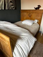 Oude twijfelaar in Olm.  120 x 200 cm.  Lattoflex, matras en, Maison & Meubles, Chambre à coucher | Chambres à coucher complètes