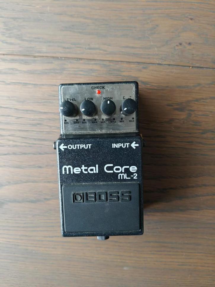 Boss Metal Core ML2, Muziek en Instrumenten, Effecten, Gebruikt, Distortion, Overdrive of Fuzz, Ophalen
