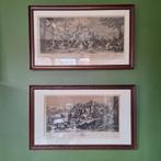 ets/gravure Benoit Audran 4 stuks, Ophalen