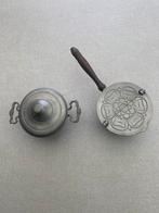 Cendrier et bocal en étain, Enlèvement, Comme neuf