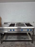 Gasfornuis Solymac 4 branders, kookplaat, Zakelijke goederen, Ophalen, Gebruikt, Fornuis, Frituur en Grillen