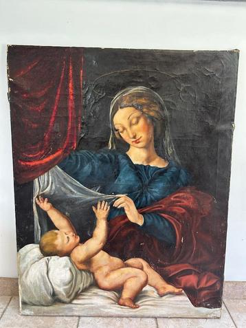 Oude schilderkunst naar Raphael - De Madonna van Loreto beschikbaar voor biedingen