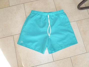 short bleu turquoise taille S