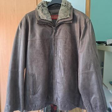 Leren heren jas, Enlèvement, Seconde main, Hommes, Manteau | cuir