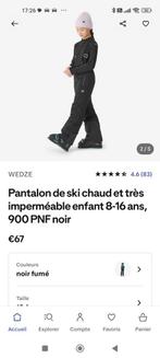 Pantalon ski piste 900 decathon wedze 10 ans, Ski