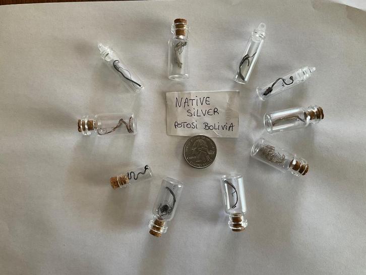 Inheems zilver, Verzamelen, Mineralen en Fossielen, Overige typen, Ophalen of Verzenden