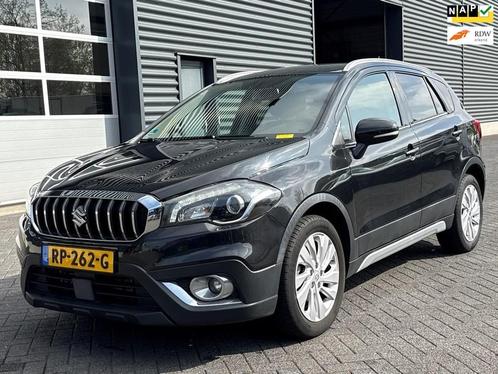 Suzuki S-Cross 1.4 Boosterjet Exclusive, Auto diversen, Ongevalwagen, Handgeschakeld, Benzine, SUV of Terreinwagen, Zwart