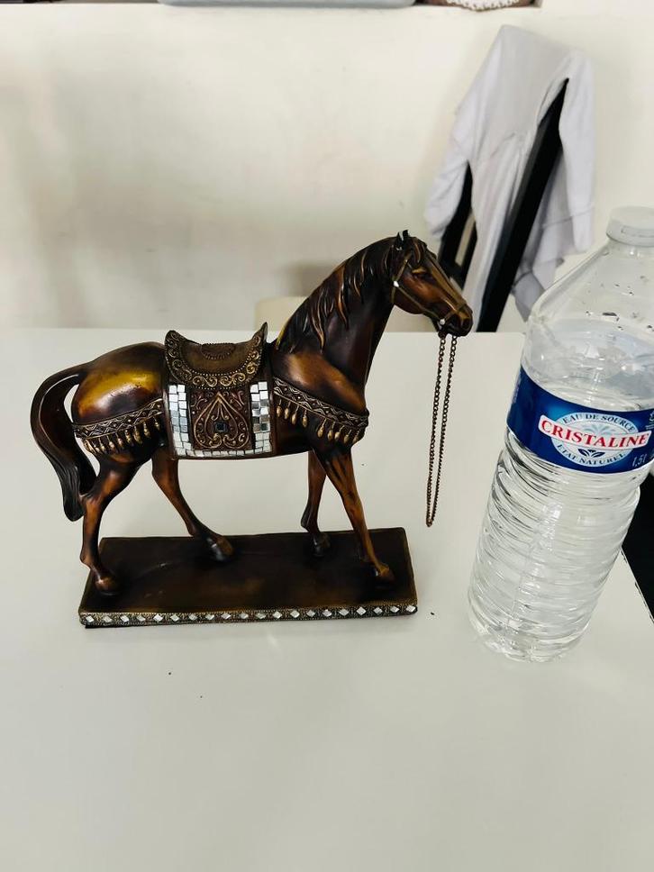 Bronzen paardenbeeldje, Antiek en Kunst, Antiek | Brons en Koper, Brons, Ophalen of Verzenden