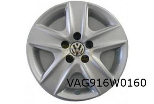 Volkswagen Golf VI (11/08-11/12) wieldeksel 16" vijfspaaks z, Auto diversen, Wieldoppen, Nieuw, Verzenden