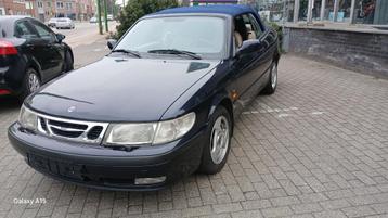 SAAB 9-3  CABRIO  2000 AUTOMAAT 1 E EIG 167350KM beschikbaar voor biedingen