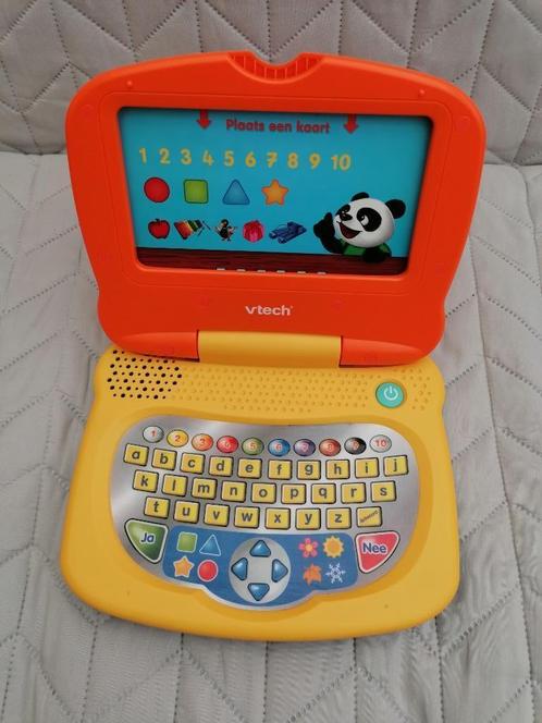 VTech Mijn kaartjes laptop, Kinderen en Baby's, Speelgoed | Vtech, Zo goed als nieuw, Ophalen of Verzenden