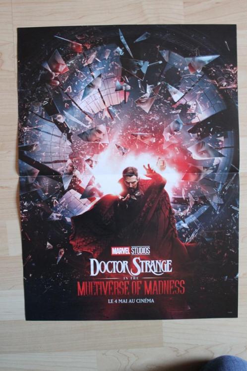 filmaffiche Doctor Strange 2022 Marvel filmposter, Verzamelen, Posters, Zo goed als nieuw, Film en Tv, A1 t/m A3, Rechthoekig Staand