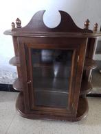 Vintage vitrinekastje, Huis en Inrichting, Kasten | Vitrinekasten, Ophalen, Gebruikt, Vintage