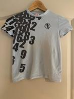 Lichtblauwe T-Shirt Bikkembergs 5-6 jaar, maat 116, Ophalen of Verzenden, Zo goed als nieuw, Shirt of Longsleeve, Jongen