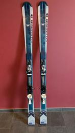 Paar skis Salomon blauw/wit 160cm, Sport en Fitness, Skiën en Langlaufen, Ophalen, Gebruikt, Salomon