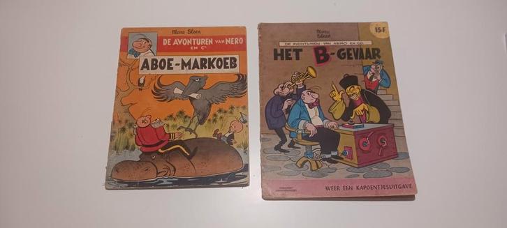 Marc Sleen Nero B-gevaar en Aboe-Markoeb, Livres, BD, Enlèvement ou Envoi