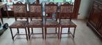 4stoelen met gestoffeerde rug en zit, Antiek en Kunst, Ophalen