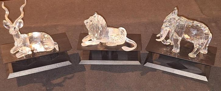 Swarovski Inspiration Africa Trilogy 1993-1995, Verzamelen, Swarovski, Zo goed als nieuw, Figuurtje, Ophalen of Verzenden