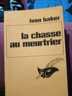 Ivon Baker La chasse au meurtrier, Livres, Enlèvement, Comme neuf, Ivon Baker