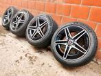 Breedset 18’ mercedes AMG velgen, 18 inch, Gebruikt, 255 mm, Banden en Velgen