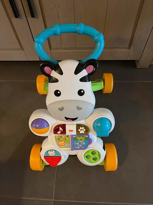 Fisher Price Zebra loopwagentje, Kinderen en Baby's, Speelgoed | Fisher-Price, Zo goed als nieuw, Ophalen