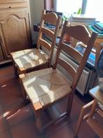 eetkamer stoelen Massief Eik, Huis en Inrichting, Overige Huis en Inrichting, Ophalen, Zo goed als nieuw