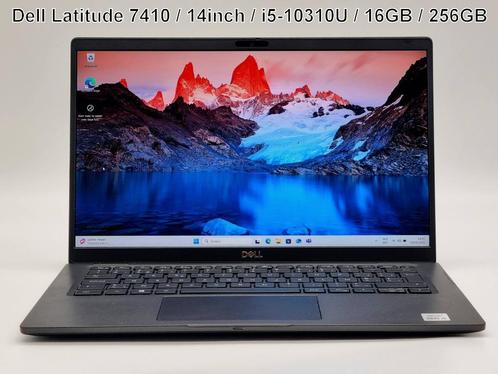 DELL Latitude 7410 | i5-10310U | 16GB | 256GB | Windows 11, Computers en Software, Windows Laptops, Zo goed als nieuw, 14 inch