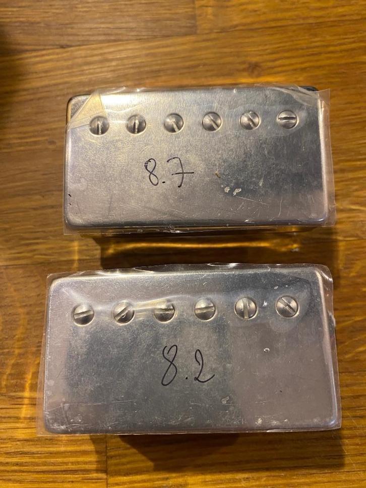 Gibson Custombucker set – Nickel (model 133244, mei 2022), Muziek en Instrumenten, Instrumenten | Onderdelen, Zo goed als nieuw