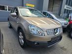 Nissan Qashqai 1.6i Benzine Airco + Garantie, Auto's, Zwart, Bruin, Bedrijf, 5 deurs