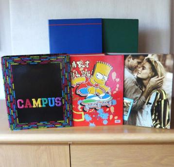 5 klasseurs en 5 ringmappen beschikbaar voor biedingen