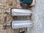 2 oude straatlantaarns, Tuin en Terras, Buitenverlichting, Ophalen, Gebruikt