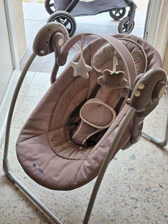 Geen Jungle Swing, Kinderen en Baby's, Wipstoeltjes, Zo goed als nieuw, Verstelbaar, Ophalen