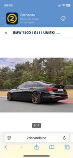 BMW 740d xdrive, Auto's, Automaat, Euro 5, Achterwielaandrijving, Zwart