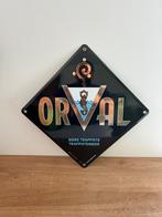 Plaque émaillée Orval 30/30cm numérotée, Ophalen of Verzenden