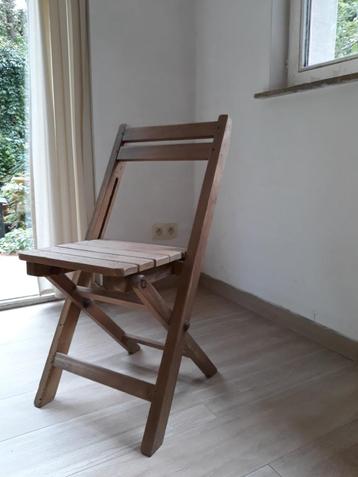 Tuinstoel hout beschikbaar voor biedingen