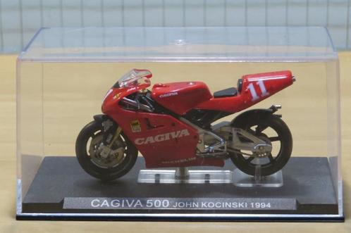 John Kocinski Cagiva 500 1994 1:24, Hobby & Loisirs créatifs, Voitures miniatures | 1:24, Neuf, Moteur, Autres marques, Envoi