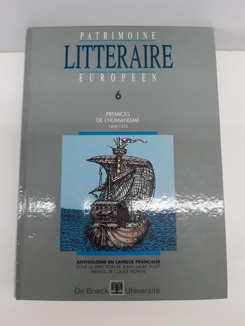 Patrimoine littéraire européen