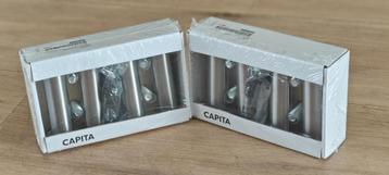 2 x 4 Pieds en Acier Inoxydable CAPITA (8 cm) à Vendre – 12€ disponible aux enchères